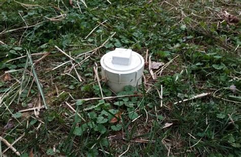 metal round box thing in my backyard|How to Identify Pipes Sticking Out of the Ground – BackYardWay.